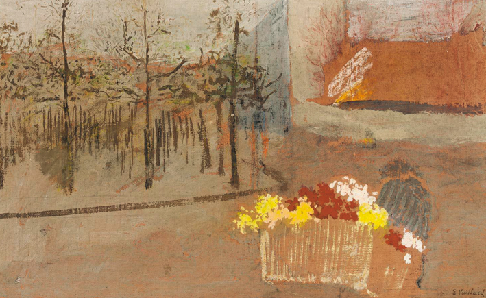  Edouard Vuillard —— LA BOUQUETIERE